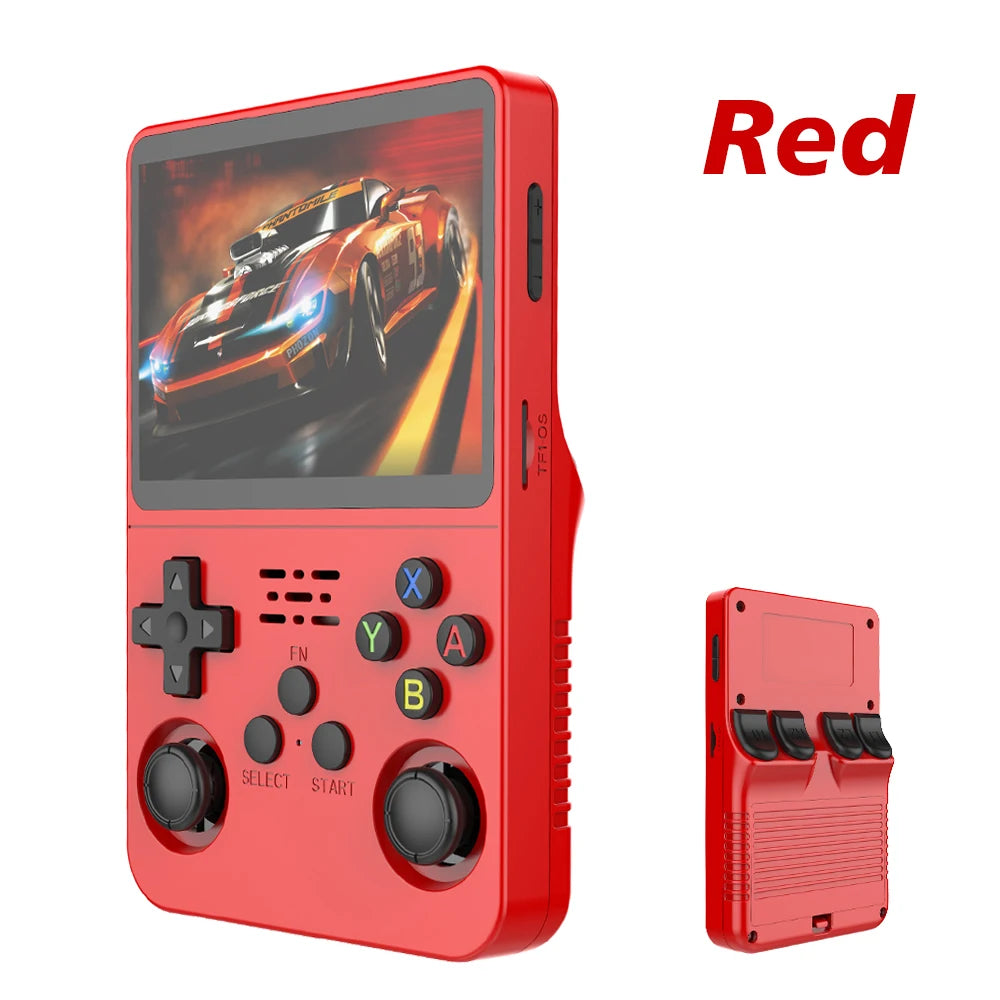 R36S Retro Handheld Console Linux System 3.5 Inch IPS Screen R35S Pro Portable Pocket Video Player 64GB Games