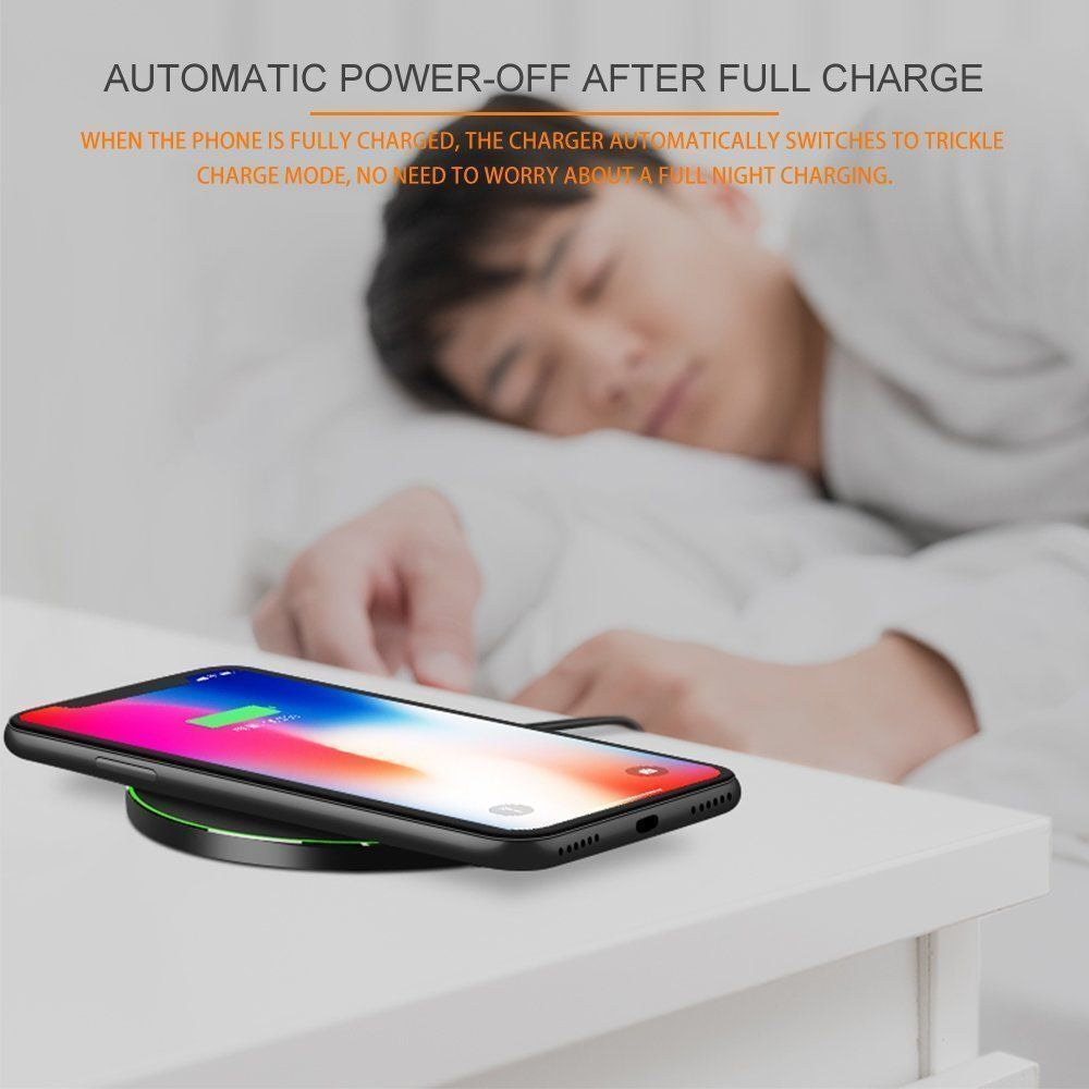 Fast Wireless Charger Charging Pad for Apple Iphone 15 & Samsung