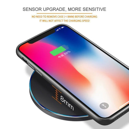 Fast Wireless Charger Charging Pad for Apple Iphone 15 & Samsung