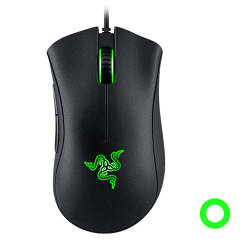 Original  Deathadder Essential Wired Gaming Mouse Mice 6400DPI Optical Sensor 5 Independently Buttons for Laptop PC Gamer