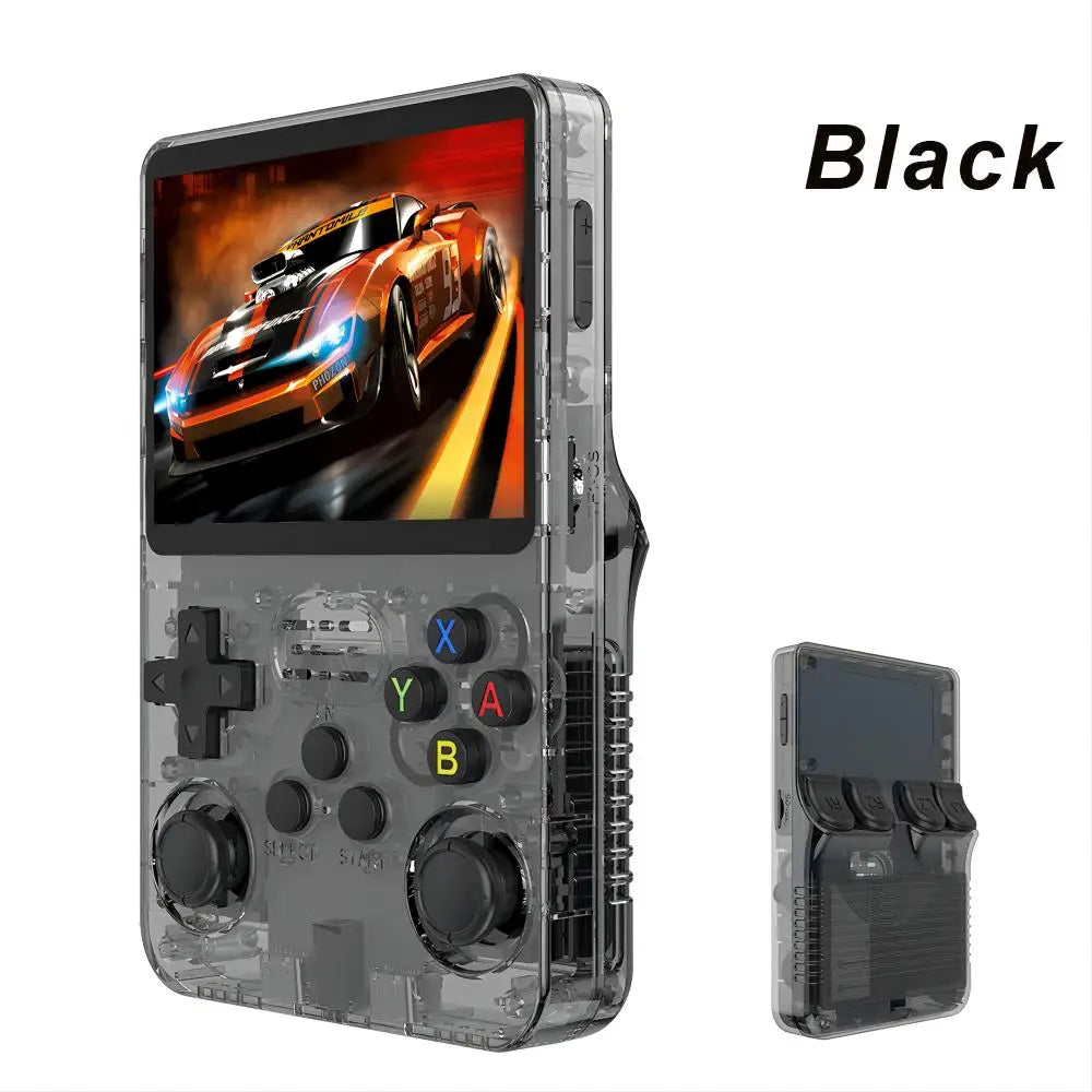 R36S Retro Handheld Console Linux System 3.5 Inch IPS Screen R35S Pro Portable Pocket Video Player 64GB Games