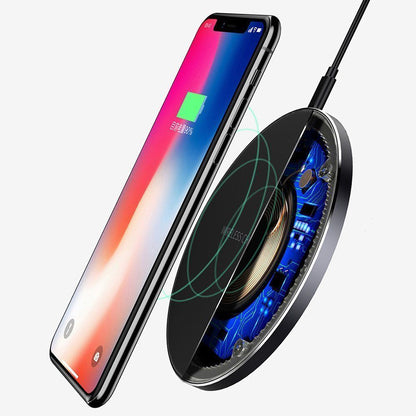 Fast Wireless Charger Charging Pad for Apple Iphone 15 & Samsung