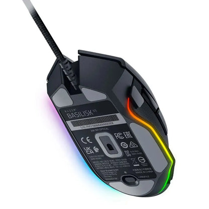 Basilisk V3 Customizable Ergonomic Gaming Mouse Fastest Gaming Mouse Switch - Chroma RGB Lighting - 26K DPI Optical Senso